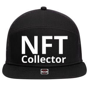 NFT Collector 7 Panel Mesh Trucker Snapback Hat