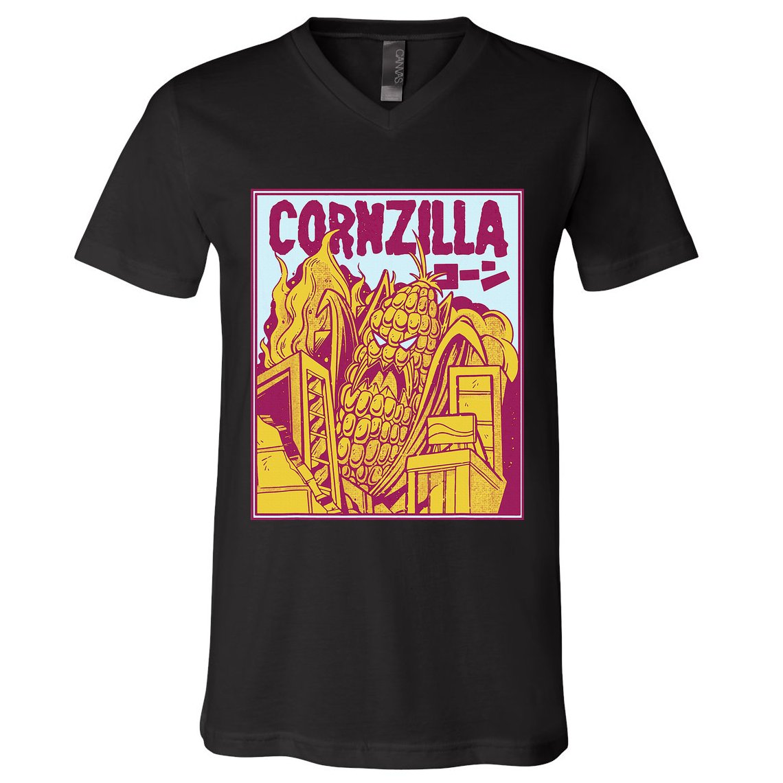 Nebraska Corn V-Neck T-Shirt