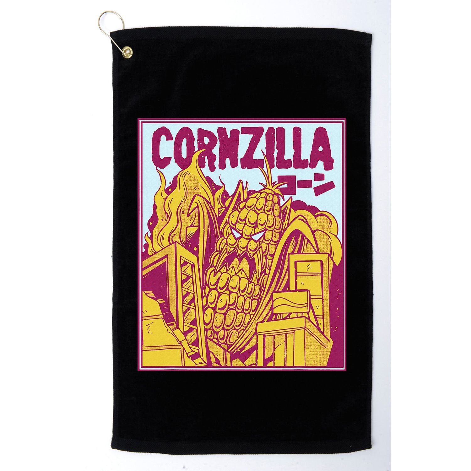 Nebraska Corn Golf Towel
