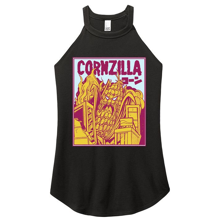 Nebraska Corn Women's Perfect Tri Rocker Tank
