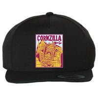 Nebraska Corn Wool Snapback Cap