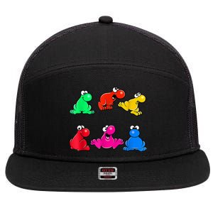 Nerds Candy 7 Panel Mesh Trucker Snapback Hat