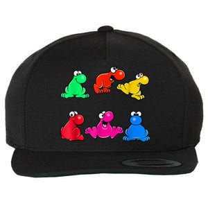 Nerds Candy Wool Snapback Cap