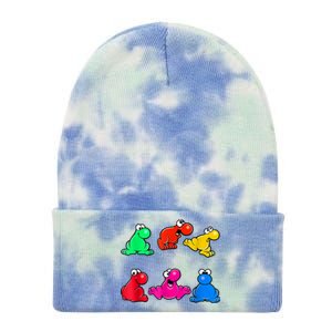 Nerds Candy Tie Dye 12in Knit Beanie