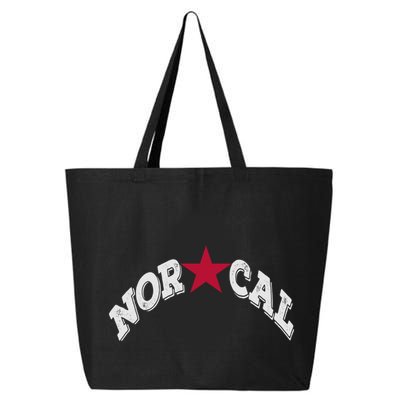 Northern California Norcal Nexa Rust Font Style Gift 25L Jumbo Tote