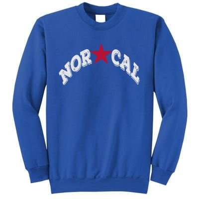 Northern California Norcal Nexa Rust Font Style Gift Sweatshirt