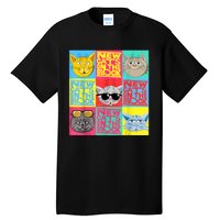 New Cats On He Block Funny Pop Culture Cat Hemed Party Tall T-Shirt