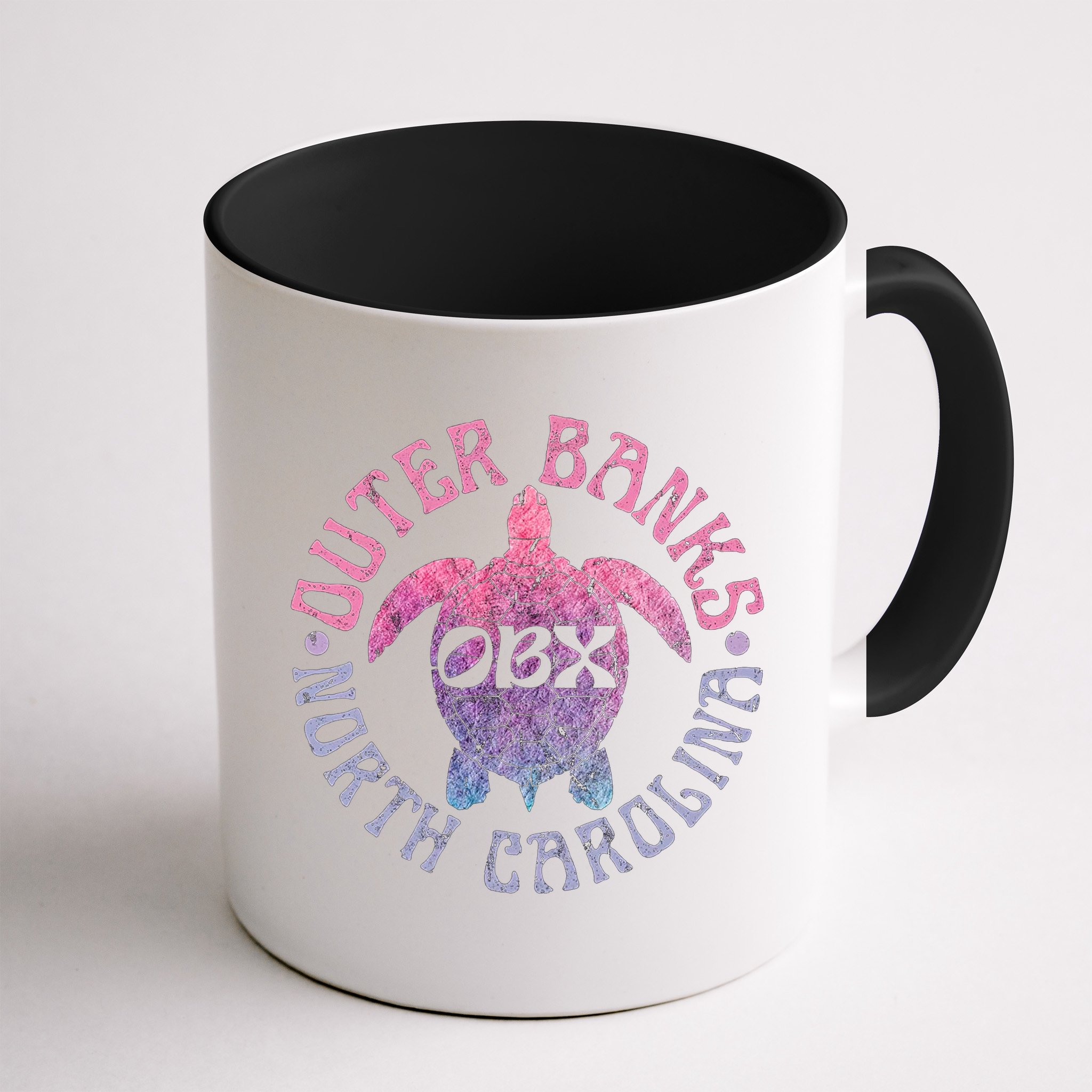 North Carolina Obx Sea Turtle Beach Vintage Great Gift Mug