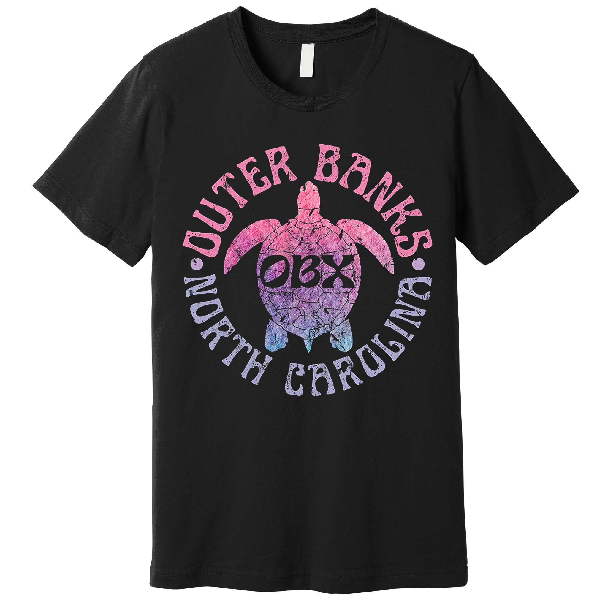 North Carolina Obx Sea Turtle Beach Vintage Great Gift Premium T-Shirt