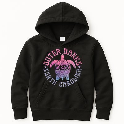 North Carolina Obx Sea Turtle Beach Vintage Great Gift Kids Hoodie