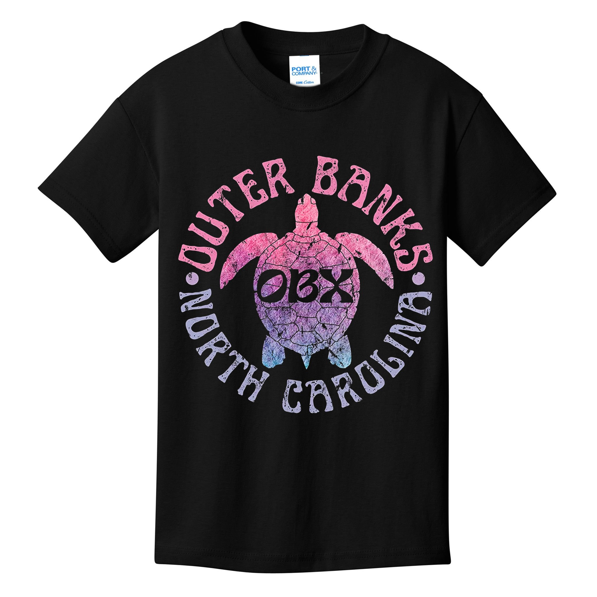 North Carolina Obx Sea Turtle Beach Vintage Great Gift Kids T-Shirt