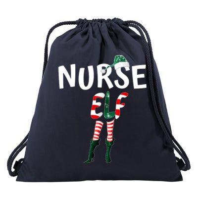 Nurse Christmas Outfit Great Xmas Gift For A Nurse Gift Drawstring Bag