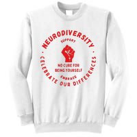 Neurodiversity Celebrate Our Differences Embrace Support Sweatshirt