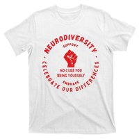 Neurodiversity Celebrate Our Differences Embrace Support T-Shirt