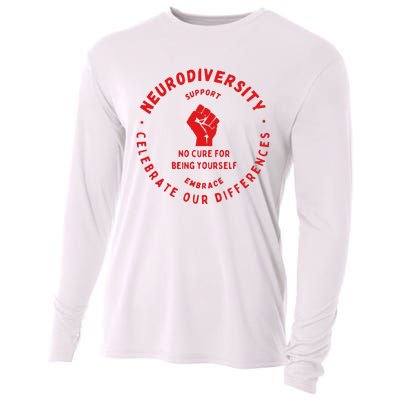 Neurodiversity Celebrate Our Differences Embrace Support Cooling Performance Long Sleeve Crew