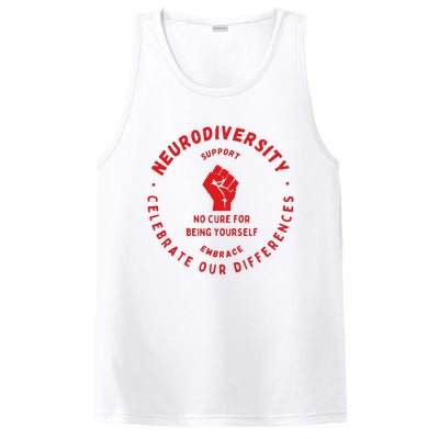 Neurodiversity Celebrate Our Differences Embrace Support PosiCharge Competitor Tank