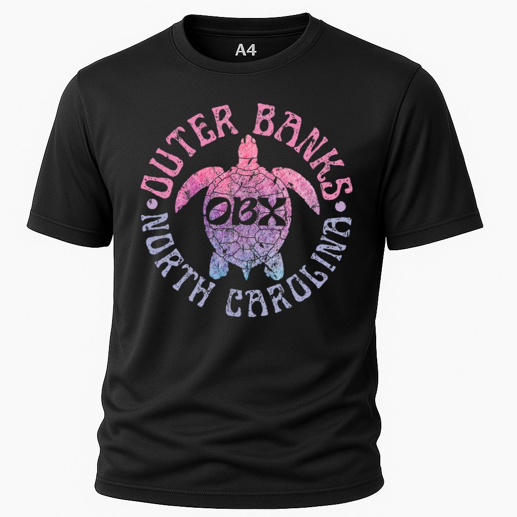North Carolina Obx Sea Turtle Beach Performance Shirt