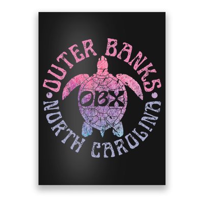 North Carolina Obx Sea Turtle Beach Poster