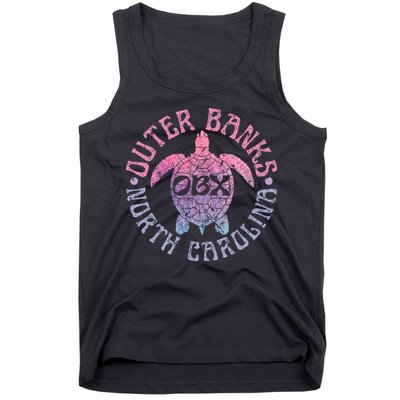 North Carolina Obx Sea Turtle Beach Tank Top