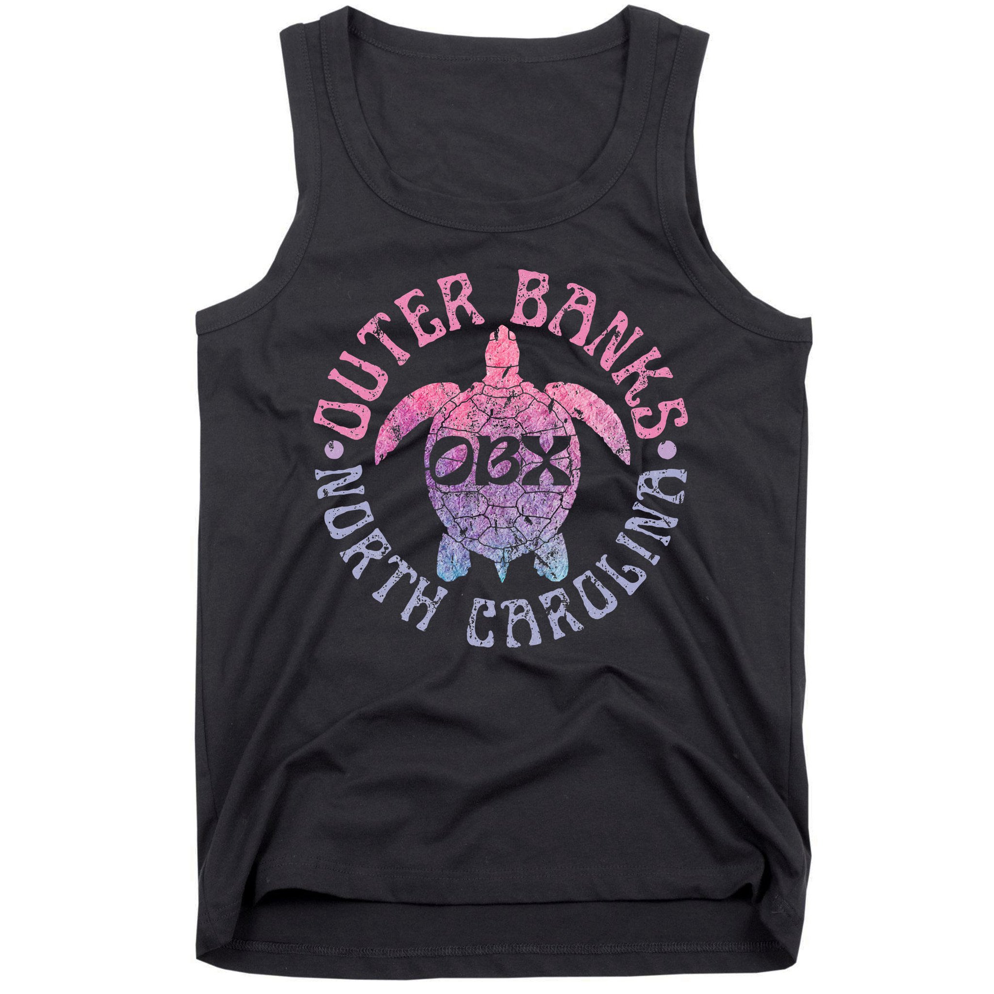 North Carolina Obx Sea Turtle Beach Tank Top