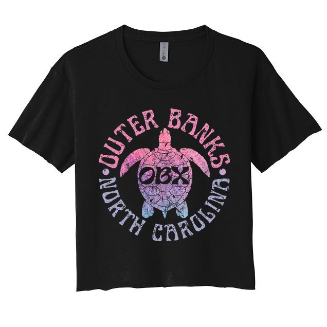 North Carolina Obx Sea Turtle Beach Crop Top