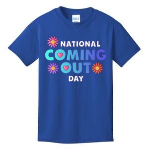 National Coming Out Day Lgbtq Cute Gift Kids T-Shirt