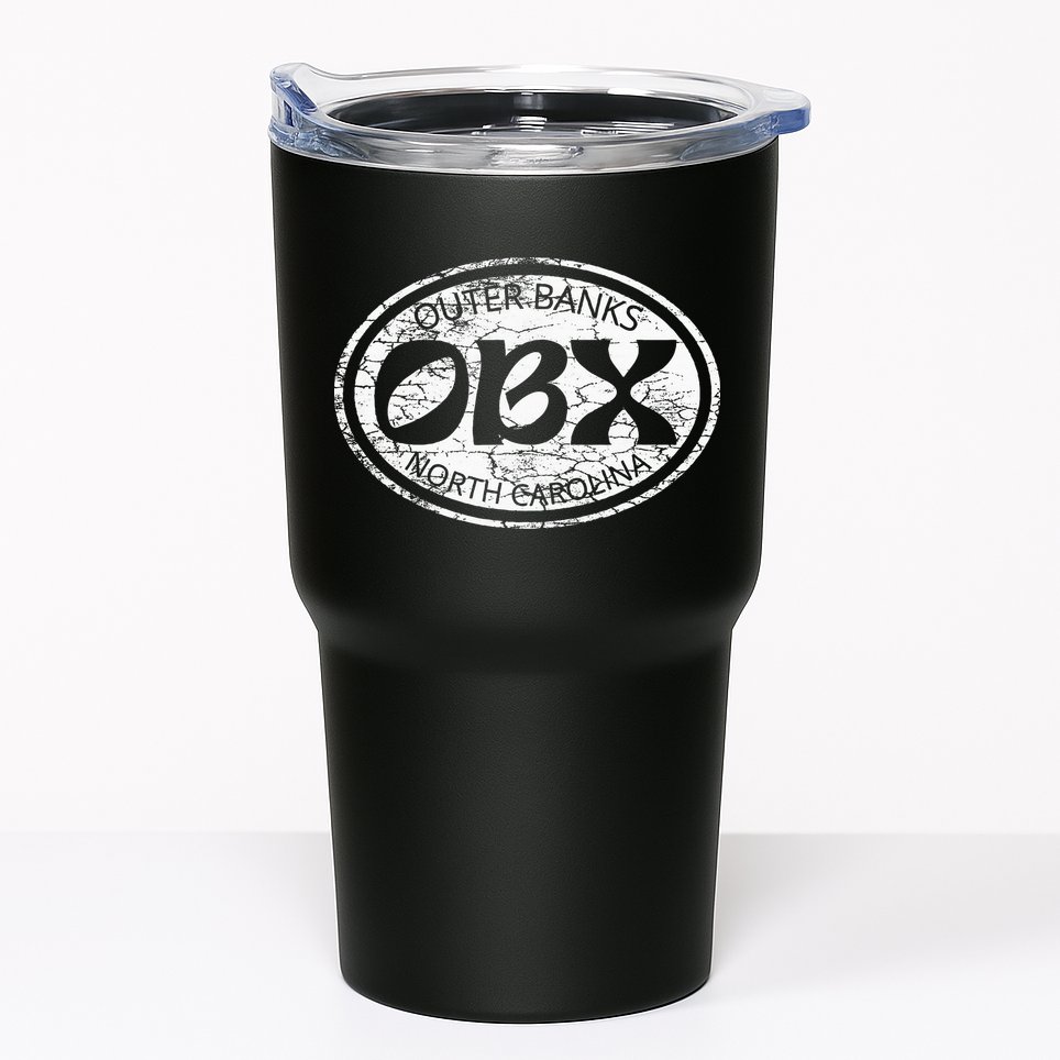 North Carolina Obx Beach Summer Travel Tumbler