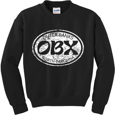 North Carolina Obx Beach Summer Travel Kids Sweatshirt