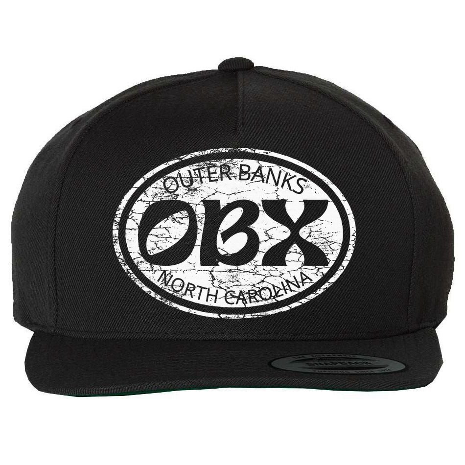 North Carolina Obx Beach Summer Travel Wool Snapback Cap