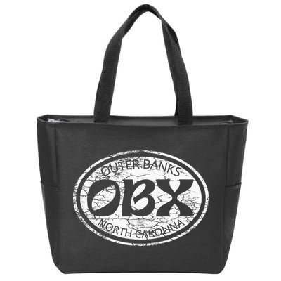 North Carolina Obx Beach Summer Travel Zip Tote Bag