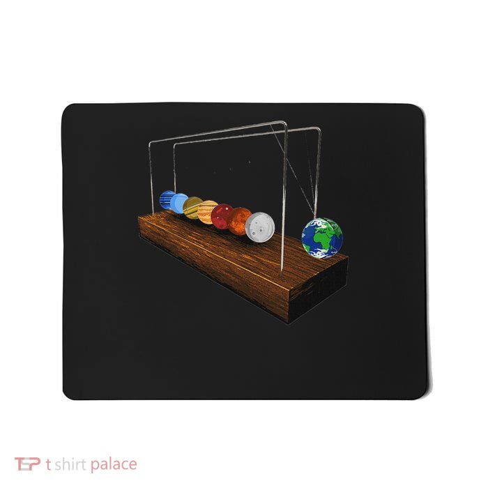 Newton's Cradle Planets Mousepad
