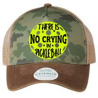 No Crying Pickleball Player Paddleball Lover Dink Funny Legacy Tie Dye Trucker Hat