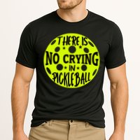 No Crying Pickleball Player Paddleball Lover Dink Funny Performance Shirt