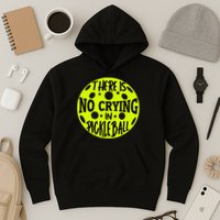 No Crying Pickleball Player Paddleball Lover Dink Funny Hoodie