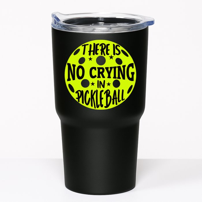No Crying Pickleball Player Paddleball Lover Dink Funny Tumbler