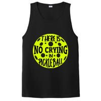 No Crying Pickleball Player Paddleball Lover Dink Funny PosiCharge Competitor Tank