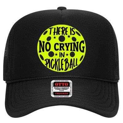 No Crying Pickleball Player Paddleball Lover Dink Funny Trucker Hat
