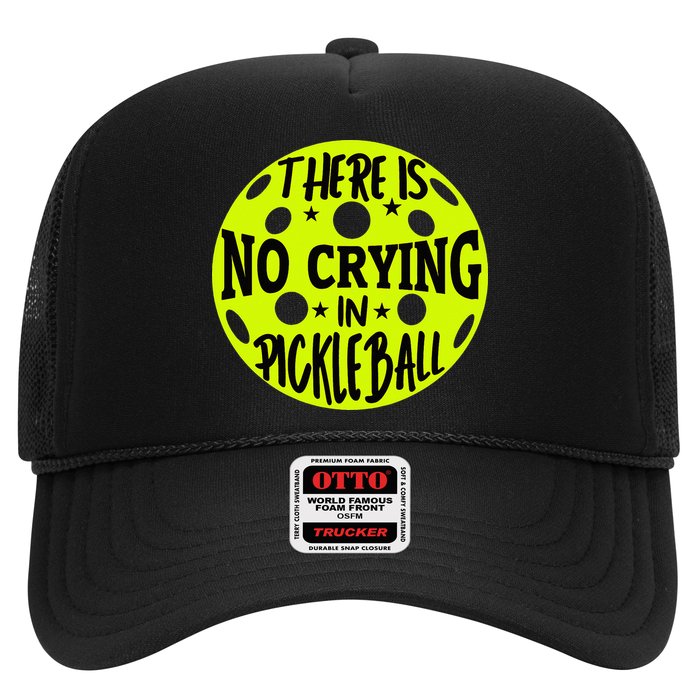 No Crying Pickleball Player Paddleball Lover Dink Funny Hat