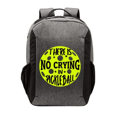 No Crying Pickleball Player Paddleball Lover Dink Funny Vector Backpack