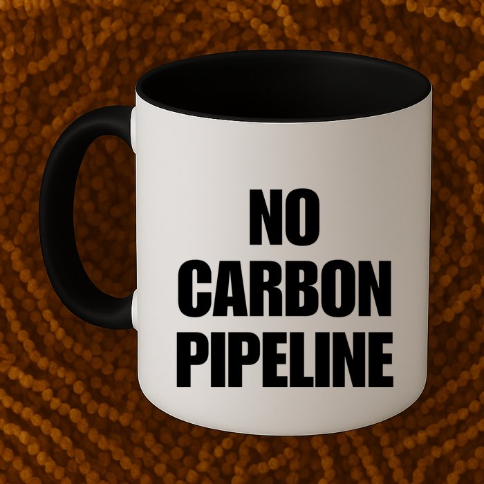No Carbon Pipeline Mug