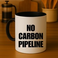 No Carbon Pipeline Mug