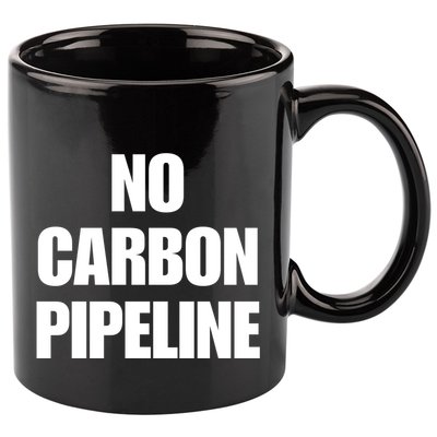 No Carbon Pipeline 11oz C Handle Ceramic Mug
