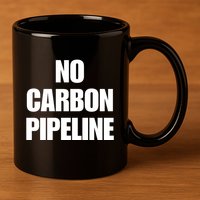 No Carbon Pipeline 11oz C Handle Ceramic Mug