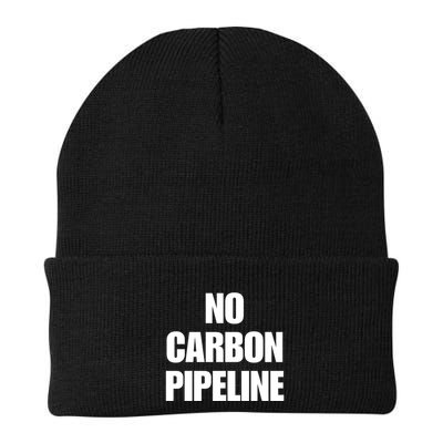 No Carbon Pipeline Beanie