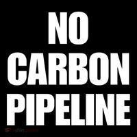 No Carbon Pipeline Drawstring Bag