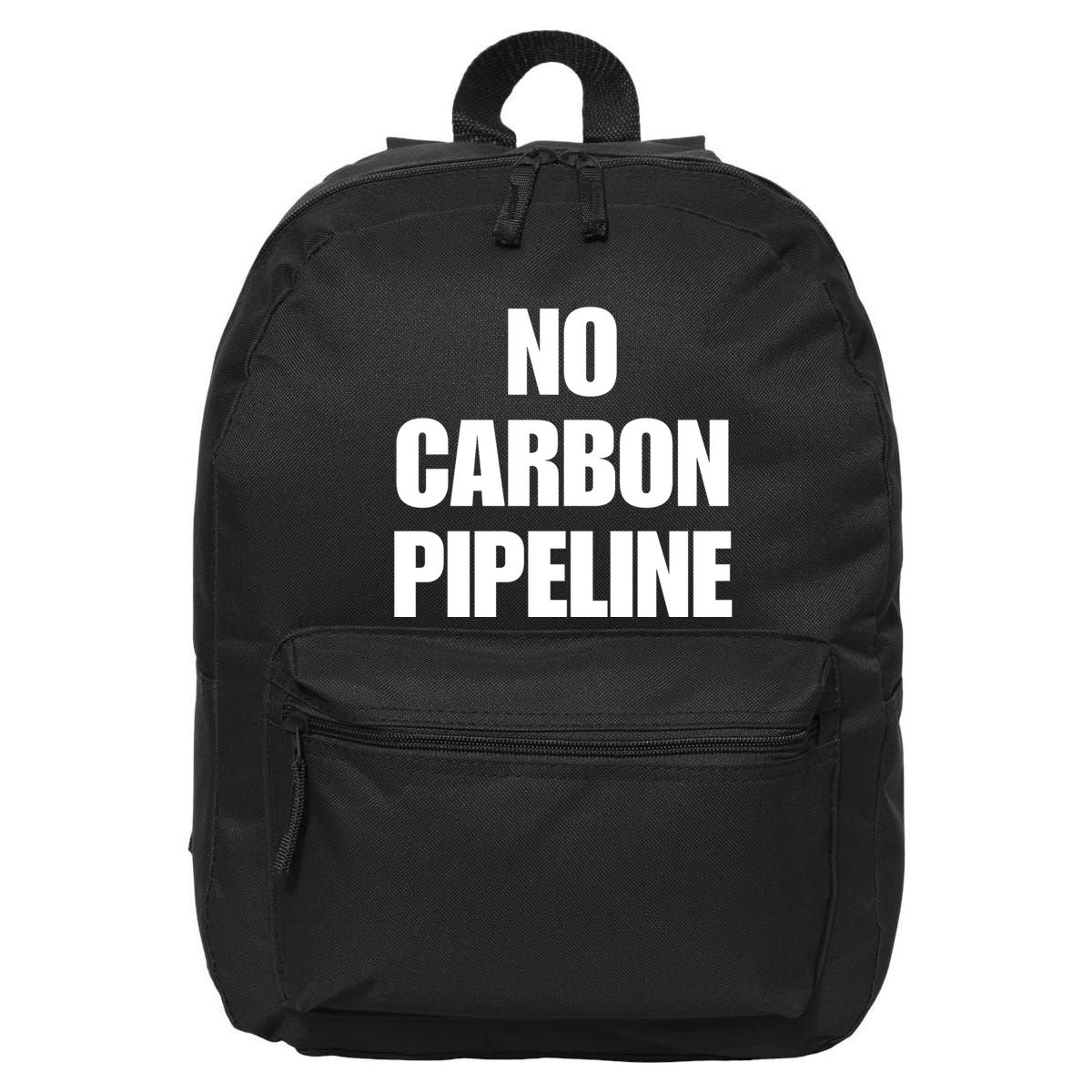 No Carbon Pipeline 16 in Basic Backpack