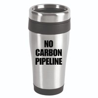 No Carbon Pipeline 16oz Travel Tumbler