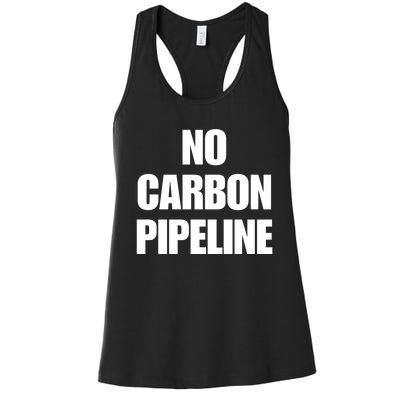 No Carbon Pipeline Women's Racerback Tank