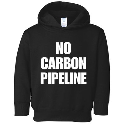 No Carbon Pipeline Toddler Hoodie