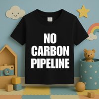 No Carbon Pipeline Toddler T-Shirt